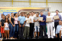 Cerca de 1.100 estudantes do Ensino Fundamental e Ensino Médio, de Sarandi, Noroeste do Paraná, são beneficiados com a nova estrutura da Escola Estadual Vereador Luiz Zanchim, inaugurada nesta sexta-feira (14), pelo governador Carlos Massa Ratinho Junior.  -  Sarandi, 14/02/2020  -  Foto: Jaelson Lucas/AEN