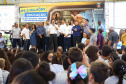 Cerca de 1.100 estudantes do Ensino Fundamental e Ensino Médio, de Sarandi, Noroeste do Paraná, são beneficiados com a nova estrutura da Escola Estadual Vereador Luiz Zanchim, inaugurada nesta sexta-feira (14), pelo governador Carlos Massa Ratinho Junior.  -  Sarandi, 14/02/2020  -  Foto: Jaelson Lucas/AEN