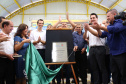 Cerca de 1.100 estudantes do Ensino Fundamental e Ensino Médio, de Sarandi, Noroeste do Paraná, são beneficiados com a nova estrutura da Escola Estadual Vereador Luiz Zanchim, inaugurada nesta sexta-feira (14), pelo governador Carlos Massa Ratinho Junior.  -  Sarandi, 14/02/2020  -  Foto: Jaelson Lucas/AEN