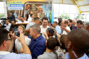 Cerca de 1.100 estudantes do Ensino Fundamental e Ensino Médio, de Sarandi, Noroeste do Paraná, são beneficiados com a nova estrutura da Escola Estadual Vereador Luiz Zanchim, inaugurada nesta sexta-feira (14), pelo governador Carlos Massa Ratinho Junior.  -  Sarandi, 14/02/2020  -  Foto: Jaelson Lucas/AEN