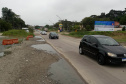 A partir desta segunda-feira (17) as obras de duplicação e ampliação da capacidade da PR-092, a Rodovia dos Minérios, vão começar a afetar o trânsito na capital paranaense. Será necessário interditar a pista esquerda sobre a ponte do Rio Barigui, um pouco antes do Contorno Norte de Curitiba, para execução de seis estacas que servirão de fundações para uma nova ponte.  -  Curitiba, 14/02/2020  -  Foto: Divulgação DER