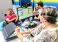 A primeira feira de serviços - Paraná Cidadão de 2020 realizado em Fazenda Rio Grande, Região Metropolitana de Curitiba, atendeu centenas de pessoas no Ginásio de Esportes da Escola Municipal 26 de Janeiro (CAIC), no bairro Nações.  -  Fazenda Rio Grande, 14/02/2020  -  Foto: Divulgação SEJUF