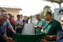  Representantes do Governo do Estado e da Prefeitura de Bituruna entregaram nesta sexta-feira (14) as chaves de 25 casas populares a famílias que viviam em situação de vulnerabilidade social na cidade, na região Sul do estado. Graças aos aportes de R$ 1,2 milhão feitos por meio do programa Nossa Gente Paraná, os beneficiários não precisarão arcar com nenhum custo pela mudança para as novas moradias.  -  Bituruna, 14/02/2020  -  Foto: Rafaela Fiala - Cohapar 