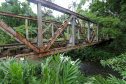 Morretes - Ponte de ferro.Morretes, 17-01-20.Foto: Arnaldo Alves / AEN.