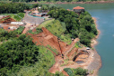 Obras de construção da Ponte da Integração Brasil e Paraguai, em Foz do Iguaçu. - Foz do Iguaçu, 28/02/2020 - Foto: Rodrigo Félix Leal/AEN