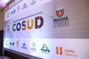 Governadores de sete estados participam neste sábado (29), em Foz do Iguaçu, do sexto encontro do Consórcio de Integração Sul e Sudeste (Cosud). O encontro acontece no Hotel Wish.   29/02/2020 -  Foto: Geraldo Bubniak/AEN