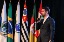 Governador Eduardo Leite do Estado Rio Grande do Sul.  Governadores de sete estados participam neste sábado (29), em Foz do Iguaçu, do sexto encontro do Consórcio de Integração Sul e Sudeste (Cosud). O encontro acontece no Hotel Wish.   29/02/2020 -  Foto: Geraldo Bubniak/AEN