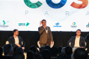 Goverandor Carlos Moisés do Estado Santa Catarina.  Governadores de sete estados participam neste sábado (29), em Foz do Iguaçu, do sexto encontro do Consórcio de Integração Sul e Sudeste (Cosud). O encontro acontece no Hotel Wish.   29/02/2020 -  Foto: Geraldo Bubniak/AEN