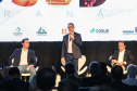 Goverandor Romeu Zema do Estado Minas Gerais.  Governadores de sete estados participam neste sábado (29), em Foz do Iguaçu, do sexto encontro do Consórcio de Integração Sul e Sudeste (Cosud). O encontro acontece no Hotel Wish.   29/02/2020 -  Foto: Geraldo Bubniak/AEN