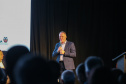 Goverandor Renato Casagrande do Estado do Espirito Santo  Governadores de sete estados participam neste sábado (29), em Foz do Iguaçu, do sexto encontro do Consórcio de Integração Sul e Sudeste (Cosud). O encontro acontece no Hotel Wish.   29/02/2020 -  Foto: Geraldo Bubniak/AEN