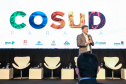 Palestra com o economista Eduardo Moreira. Governadores de sete estados participam neste sábado (29), em Foz do Iguaçu, do sexto encontro do Consórcio de Integração Sul e Sudeste (Cosud). O encontro acontece no Hotel Wish.   29/02/2020 -  Foto: Geraldo Bubniak/AEN