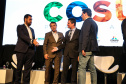 Governadores de sete estados participam neste sábado (29), em Foz do Iguaçu, do quinto encontro do Consórcio de Integração Sul e Sudeste (Cosud). O encontro acontece no Hotel Wish.   29/02/2020 -  Foto: Geraldo Bubniak/AEN