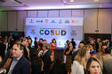 Governadores de sete estados participam neste sábado (29), em Foz do Iguaçu, do sexto encontro do Consórcio de Integração Sul e Sudeste (Cosud). O encontro acontece no Hotel Wish.   29/02/2020 -  Foto: Geraldo Bubniak/AEN