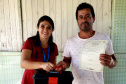 Pescadores da Ilha de São Miguel, no Litoral do Estado, finalizaram neste mês o curso de mecânica de embarcações, ofertado pela empresa pública Portos do Paraná. Os 15 alunos receberam aulas sobre manutenção de motores e um conjunto de ferramentas para executar os consertos.  Foto: Pierpaolo Nota/Portos do Paraná