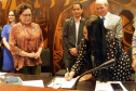 As Secretarias de Estado da Saúde e da Segurança Pública e Administração Penitenciária do Paraná renovam termo de cooperação técnica para o atendimento integral e humanizado às pessoas em situação de violência sexual. Foto: Antonio Américo/SESA