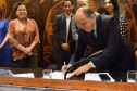 As Secretarias de Estado da Saúde e da Segurança Pública e Administração Penitenciária do Paraná renovam termo de cooperação técnica para o atendimento integral e humanizado às pessoas em situação de violência sexual. Foto: Antonio Américo/SESA