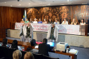 As Secretarias de Estado da Saúde e da Segurança Pública e Administração Penitenciária do Paraná renovam termo de cooperação técnica para o atendimento integral e humanizado às pessoas em situação de violência sexual. Foto: Antonio Américo/SESA