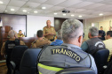 Reunião da PM com torcidas e clubes define ações para o Atletiba. Foto: Soldado Adilson Voinaski Afonso