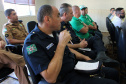 Reunião da PM com torcidas e clubes define ações para o Atletiba. Foto: Soldado Adilson Voinaski Afonso