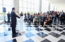 O governador Carlos Massa Ratinho Junior formaliza nesta quinta-feira (12) a convocação de aprovados do concurso de 2018 de escrivães da Polícia Civil do Paraná.
Curitiba, 12-03-20.
Foto: Arnaldo Alves / AEN.

