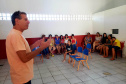 Vinte e sete moradores da Ponta da Pita, em Antonina, receberam nesta semana o certificado do curso de Internet Básica da Portos do Paraná. As aulas fazem parte do Programa de Educação Ambiental, promovido pela empresa pública junto às comunidades da área de abrangência portuária, como medida vinculada às obras de dragagem de manutenção dos portos de Paranaguá e Antonina. Foto: Pierpaolo Nota/Portos do Paraná
