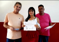 Vinte e sete moradores da Ponta da Pita, em Antonina, receberam nesta semana o certificado do curso de Internet Básica da Portos do Paraná. As aulas fazem parte do Programa de Educação Ambiental, promovido pela empresa pública junto às comunidades da área de abrangência portuária, como medida vinculada às obras de dragagem de manutenção dos portos de Paranaguá e Antonina. Foto: Pierpaolo Nota/Portos do Paraná