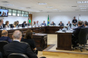 O  secretário da Casa Civil, Guto Silva participa nesta segunda-feira (16), de reunião com representantes do Tribunal de Justiça referente a Pandemia de Coronavirus.  Curitiba, 16/03/2020 - Foto: Geraldo Bubniak/AEN