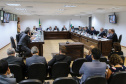 O  secretário da Casa Civil, Guto Silva participa nesta segunda-feira (16), de reunião com representantes do Tribunal de Justiça referente a Pandemia de Coronavirus.  Curitiba, 16/03/2020 - Foto: Geraldo Bubniak/AEN