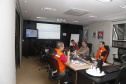 Soldados do Exército, militares estaduais, coordenadores municipais da Defesa Civil do Paraná, radioamadores voluntários e agentes de saúde municipais realizam uma grande ação de combate à dengue em 17 cidades do Estado. Foto: Gilson AbreuAEN