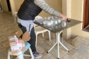 PCPR descobre fábrica clandestina de “álcool em gel”. Foto: Polícia Civil
