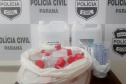 A Polícia Civil do Paraná já deflagrou diversas ações de prevenção ao coronavírus e de combate a crimes relacionados com a pandemia, desde que as medidas restritivas foram anunciadas no Estado, no dia 16 de março. As atividades policiais evitaram eventos com aglomeração de pessoas, resultaram em prisões e apreensões de produtos adulterados.Foto: Polícia Civil