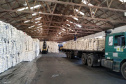 Porto de Paranaguá faz embarque inédito de fubá em sacas. Foto:Portos do Paraná