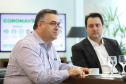 O governador Carlos Massa Ratinho Junior se reuniu nesta sexta-feira (03), no Palácio Iguaçu, com um grupo de infectologistas de alguns dos principais hospitais de referência de Curitiba. O encontro serviu para analisar o momento atual de enfrentamento ao coronavírus no Paraná e alinhar estratégias para as próximas semanas.