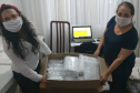 A Coordenação Estadual de Defesa Civil recebeu nesta sexta-feira (3) 1.000 máscaras de TNT. Elas serão usadas nas ações diárias do órgão, responsável por grande parte da logística de distribuição de donativos no Paraná. A entrega foi feita por voluntários da Associação Batista de Ação Social de Curitiba (Abasc) e a articulação foi realizada pela recém-criada Superintendência Geral de Ação Solidária. Foto: Divulgação