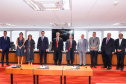 O governador Carlos Massa Ratinho Junior participou nesta quarta-feira (8) da posse do novo procurador-geral de Justiça, Gilberto Giacoia. Ele foi nomeado pelo chefe do Poder Executivo no final de março,  após ter sido o candidato mais votado pelos membros do Ministério Público do Paraná (MP-PR). O evento contou com participação restrita e foi transmitido em tempo real pelo YouTube.