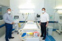 O governador Carlos Massa Ratinho Junior esteve nesta quinta-feira (9) no Hospital Regional do Norte Pioneiro, em Santo Antônio da Platina. A unidade é considerada estratégica no combate ao novo coronavírus e terá dez leitos de UTI e oito enfermarias já a partir da semana que vem.