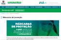 Governo ativa sistema de conexão e distribuição de máscaras 3D.