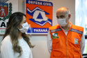 A entrega de 500 máscaras do modelo Face Shield, 200 litros de álcool glicerinado e 150 quilos de álcool em gel foi feita pelo superintendente Aldo Bona ao coordenador da Defesa Civil, tenente-coronel Fernando Schunig. A entrega foi acompanhada pela primeira-dama e presidente do Conselho de Ação Solidária, Luciana Saito Massa, e pela Superintendente Geral de Ação Solidária, Jeslayne Valente.