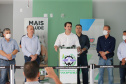 O Governador Carlos Massa Ratinho Junior visita nesta terça-feira (14/04)  as instalações do Hospital Regional de Ivaiporã que terá 104 leitos, sendo 10 reservados para Unidade de Terapia Intensiva (UTI), centro cirúrgico e enfermarias.  Ivaipora, 14/04/2020 - Foto: Geraldo Bubniak/AEN