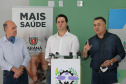 O Governador Carlos Massa Ratinho Junior visita nesta terça-feira (14/04)  as instalações do Hospital Regional de Ivaiporã que terá 104 leitos, sendo 10 reservados para Unidade de Terapia Intensiva (UTI), centro cirúrgico e enfermarias.  Ivaipora, 14/04/2020 - Foto: Geraldo Bubniak/AEN