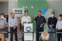 O Governador Carlos Massa Ratinho Junior visita nesta terça-feira (14/04)  as instalações do Hospital Regional de Ivaiporã que terá 104 leitos, sendo 10 reservados para Unidade de Terapia Intensiva (UTI), centro cirúrgico e enfermarias.  Ivaipora, 14/04/2020 - Foto: Geraldo Bubniak/AEN