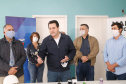 O governador Carlos Massa Ratinho Junior vistoriou nesta terça-feira (14) as obras do novo Hospital Regional de Guarapuava, na Região Central do Estado. Uma ala do complexo médico teve a construção antecipada para que possa ser direcionada exclusivamente para o tratamento do coronavírus. A previsão é que fique pronta em até 45 dias