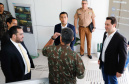 O governador Carlos Massa Ratinho Junior esteve nesta quinta-feira (16) na 5ª Divisão do Exército Brasileiro, em Curitiba. Ele foi recebido pelo comandante da 5ª Divisão, general Carlos José Russo Assumpção Penteado, e pelo comandante da 5ª Região Militar, general Claudio Senko Penkal. A unidade é responsável por Paraná e Santa Catarina.