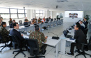 O governador Carlos Massa Ratinho Junior esteve nesta quinta-feira (16) na 5ª Divisão do Exército Brasileiro, em Curitiba. Ele foi recebido pelo comandante da 5ª Divisão, general Carlos José Russo Assumpção Penteado, e pelo comandante da 5ª Região Militar, general Claudio Senko Penkal. A unidade é responsável por Paraná e Santa Catarina.