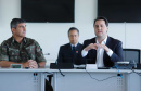 O governador Carlos Massa Ratinho Junior esteve nesta quinta-feira (16) na 5ª Divisão do Exército Brasileiro, em Curitiba. Ele foi recebido pelo comandante da 5ª Divisão, general Carlos José Russo Assumpção Penteado, e pelo comandante da 5ª Região Militar, general Claudio Senko Penkal. A unidade é responsável por Paraná e Santa Catarina.