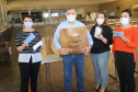 Rede Família Solidária recebe doação de 13 mil máscaras que serão destinadas a entidades sociais. Foto:SEJUF