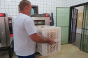 Parceria garante doação de pães e kits de hortaliças em Cascavel. Foto: Depen