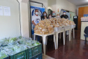 Parceria garante doação de pães e kits de hortaliças em Cascavel. Foto: Depen