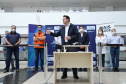 O governador Carlos Massa Ratinho Junior esteve nesta quinta-feira (23) no Hospital Regional Universitário dos Campos Gerais, em Ponta Grossa, e anunciou o repasse de mais de R$ 28 milhões para ações de combate ao novo coronavírus na região.