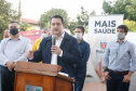 23/04/2020 Governador Carlos Massa Ratinho Junior, entrega leitos do Hospital Universitario de Londrina.Foto Gilson Abreu
